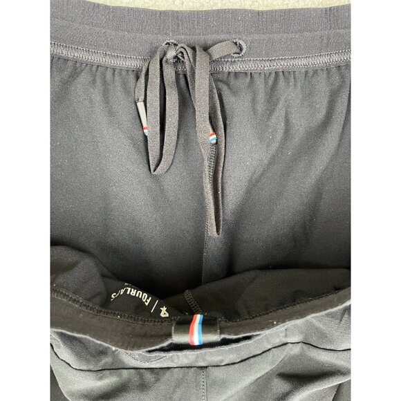 Fourlaps Command Short Compression Liner Activewear Workout Black Size M Medium - Picture 6 of 11